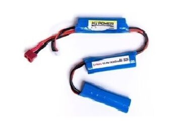 Аккумулятор Li-ion 10.8V 3000mAh 30А Универсальный (РПК, Анпек, короб ПКМ , приклады м4, ак47) Q30