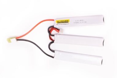 Аккумулятор Li-Po 11.1V 15-25С 1300 mAh, в цевьё М4, G3, CQB приклады, ВСС