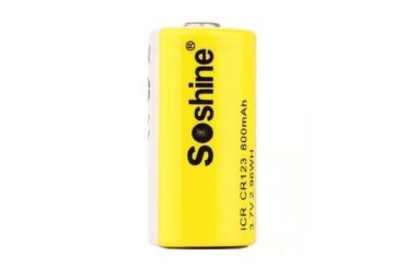 Аккумулятор CR123 Soshine 800 mAh