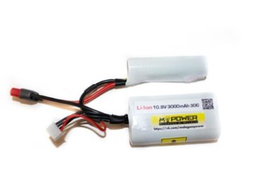 Аккумулятор Li-ion 10.8V 3000mAh 30А (РПК, Анпек, короб ПКМ / m249 , приклады м4, ак47) Samsung Q30