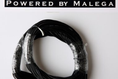 Провод, черный 24 AWG, 1 м